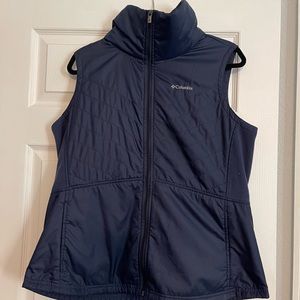 Columbia brand navy light weight vest